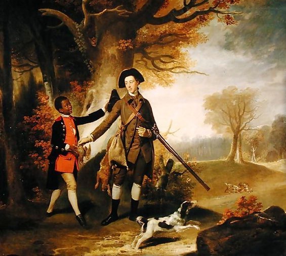 Johann Zoffany The Third Duke of Richmond out Shooting with his Servant